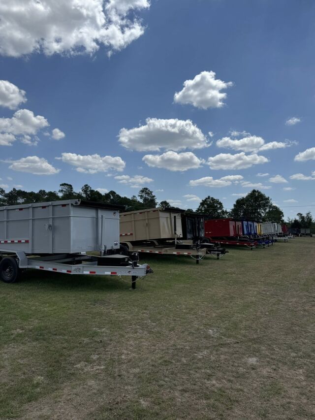 2026 Panther Cargo 7x12 Trailer dump in black
