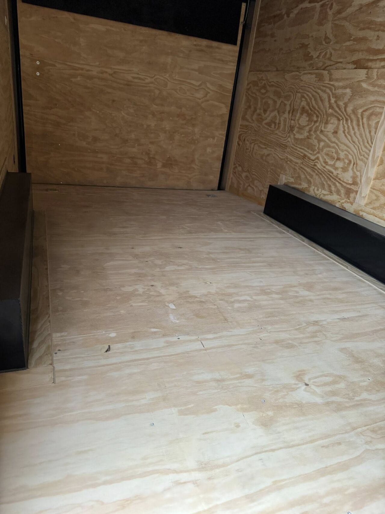 2026 Hook & Line 8x13 Enclosed Cargo trailer in black b o, photo 7